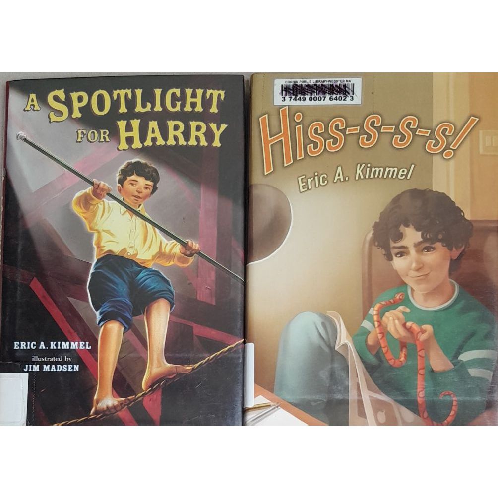 h35 Eric A. Kimmel Fiction หนังสือมือสอง ปกแข็ง