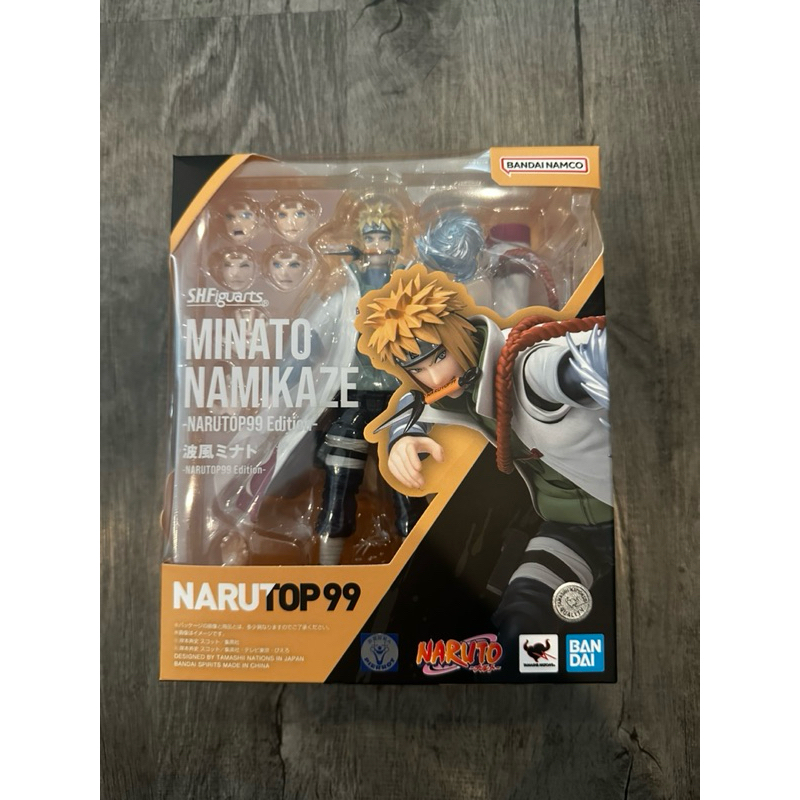 LOT JP Bandai S.H.Figuarts SHF Minato Namikaze NARUTOP99 Edition (Naruto Shippuden)