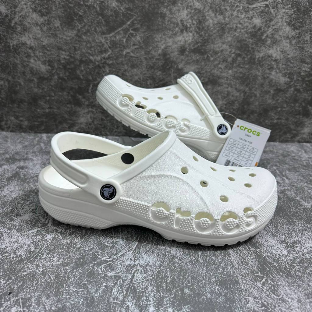 รองเท้าแตะ Crocs Classic Baya Clog รองเท้าหัวโต แบบรัดส้น พร้อมส่ง 36-45 งานดีตรงปก
