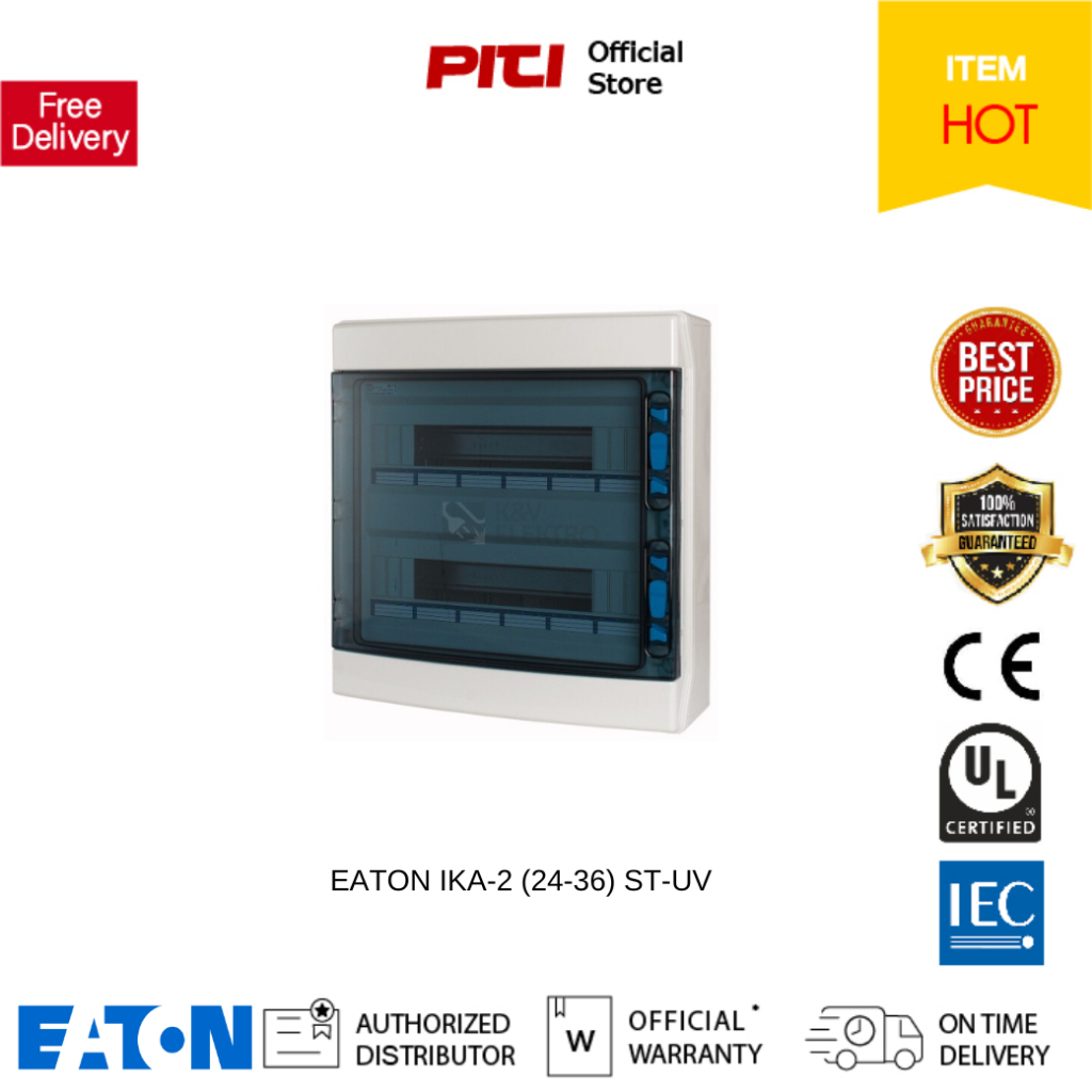 EATON IKA-2/24-36 ST-UV Consumer Unit MCB