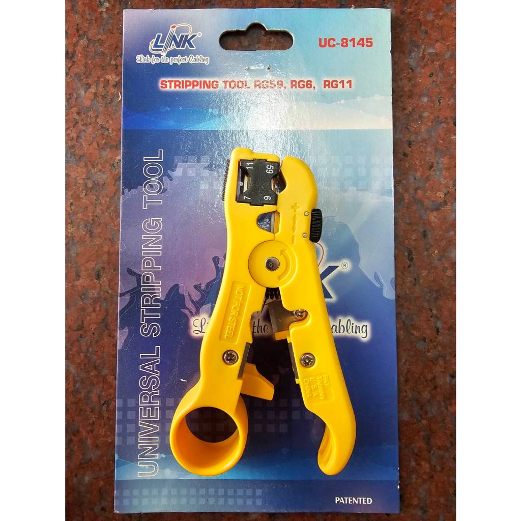 คีมปอกสาย TV และกล้องวงจรปิด (UC-8145) LINK