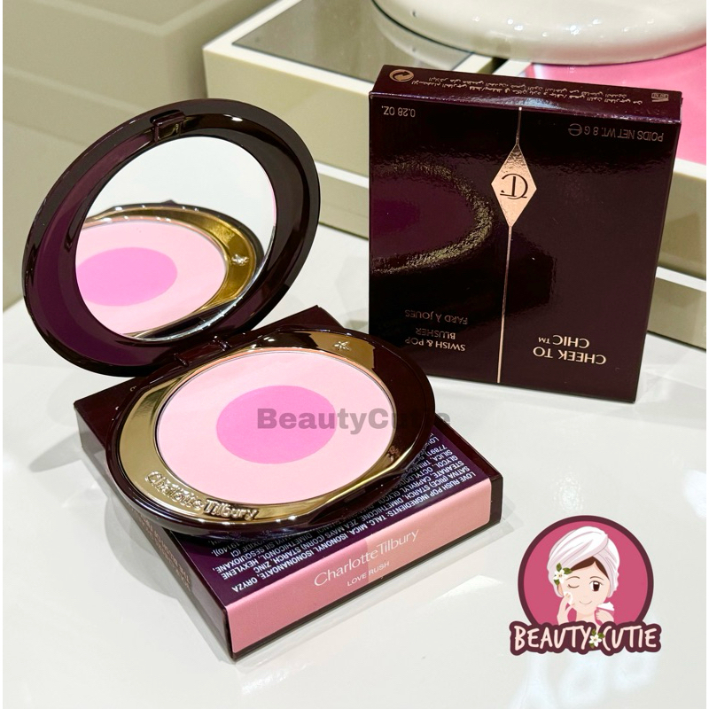 Charlotte Tilbury Cheek to Chic Blush Swish & Pop Blusher ป้ายห้าง แท้ จากช็อป
