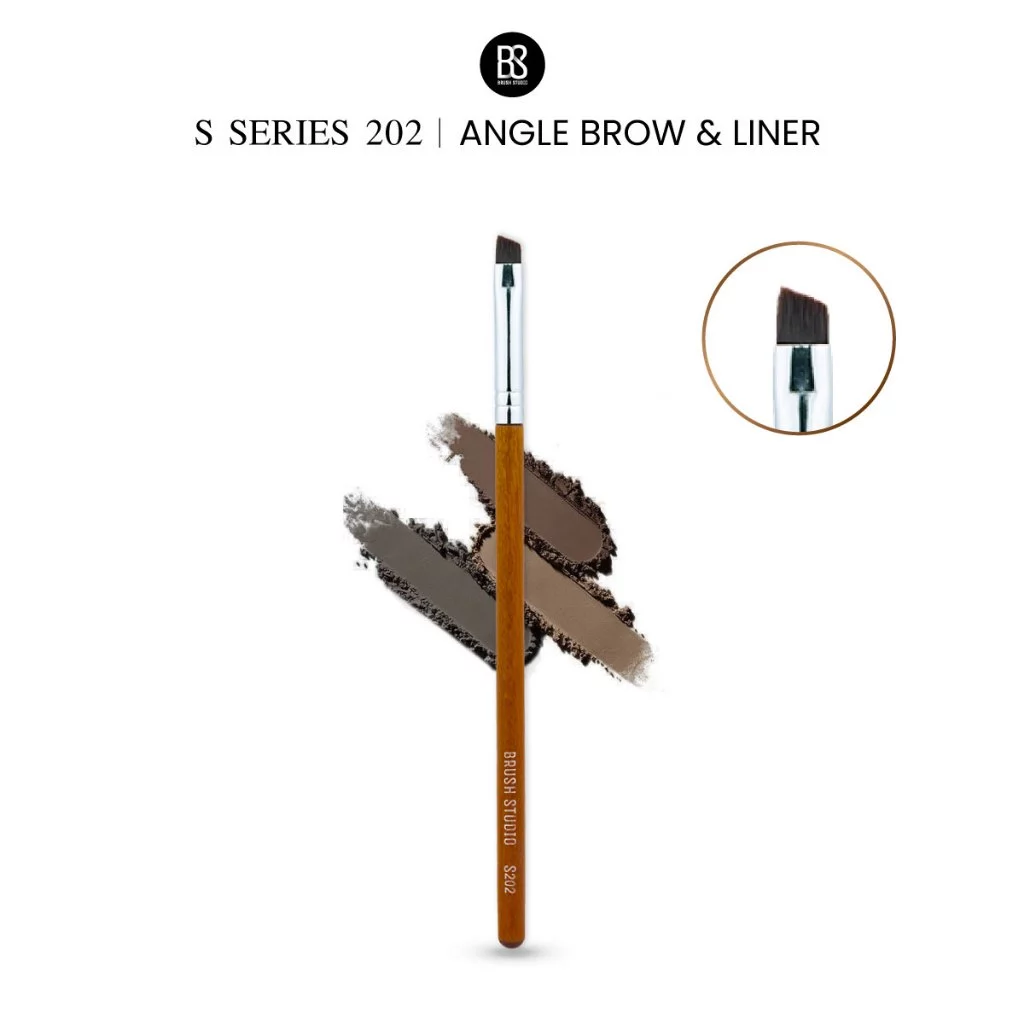 BRUSH STUDIO S series 202 Angle Brow & Liner แปรงคิ้วและไลน์เนอร์