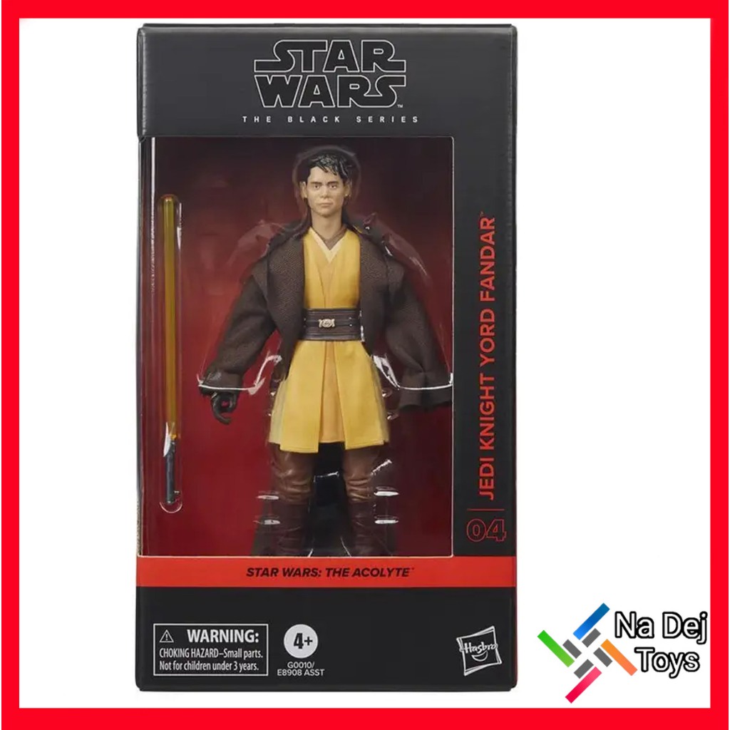 Jedi Knight Yord Fandar Star Wars Black Series 6" figure เจได ยอร์ด แฟนดาร์ สตาร์วอร์ส แบล๊คซีรี่ย์ส 6 นิ้ว ฟิกเกอร์