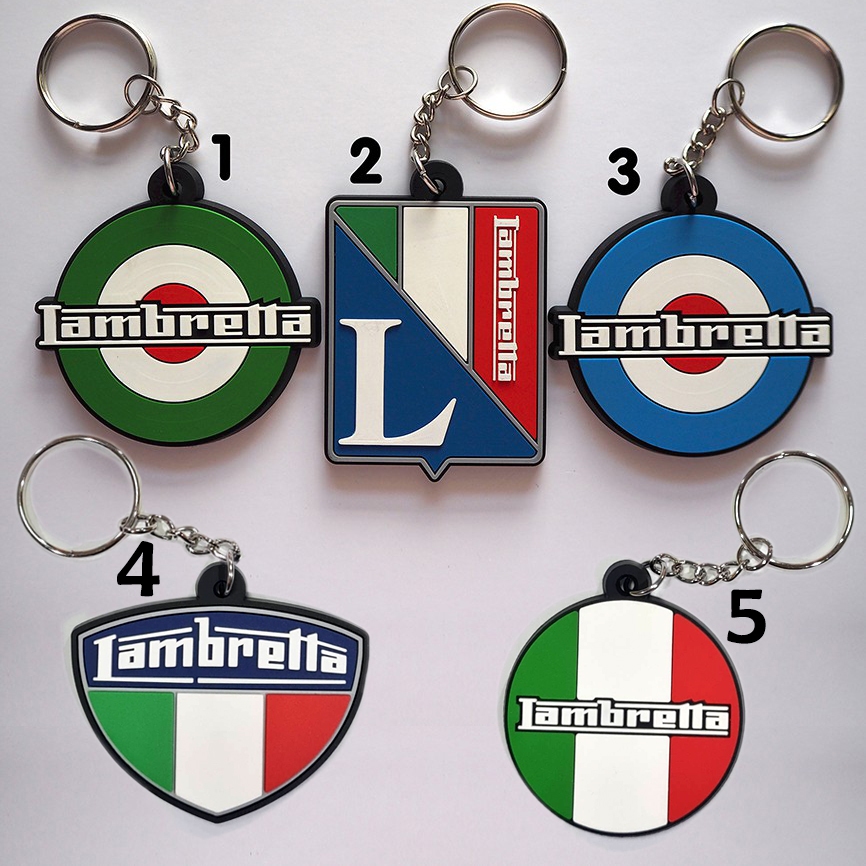 พวงกุญแจยาง Lambretta แลมเบรทต้า แลมเบรตต้า