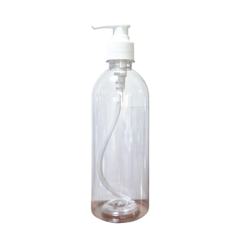 ขวดปั๊ม 500 ml คอ28 / ขวดใสพร้อมฝาปั๊ม สีขาว และ สีดำ คอ28 thumbnail 3