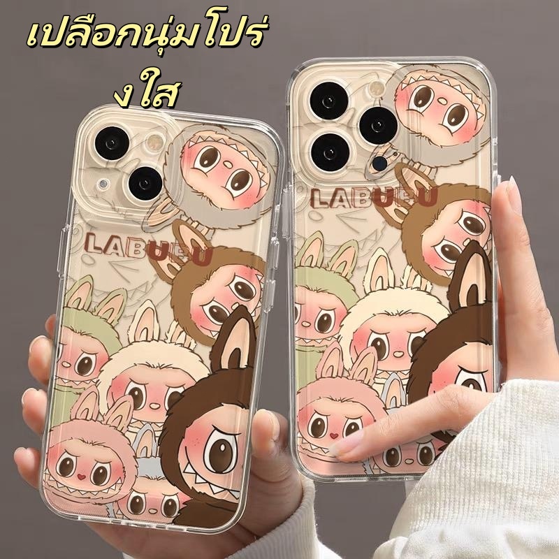 จัดส่งในกรุงเทพฯ🚚Mowin - สำหรับ iPhone 11 Max เคสใส TPU ปุ่มชุบไฟฟ้าอ่อนป้องกันกล้องกันกระแทก ดัชชุน