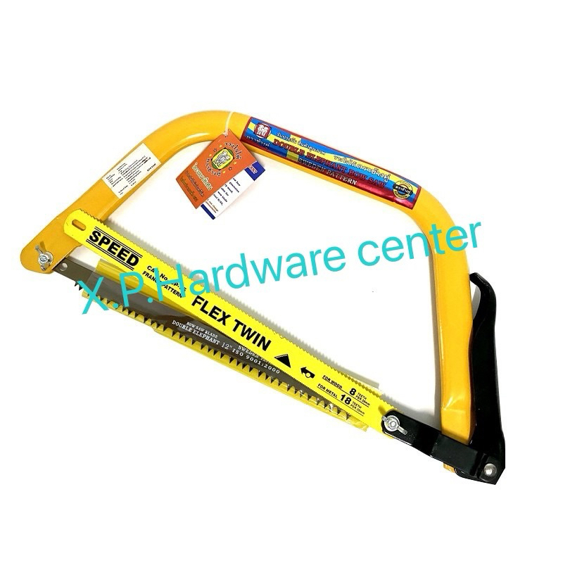 เลื่อยคันธนู เลื่อยโค้งมือ เลื่อยมือ อเนกประสงค์ ขนาด 12 นิ้ว รุ่น Hand-saw-portable-30-cm-05f-T4