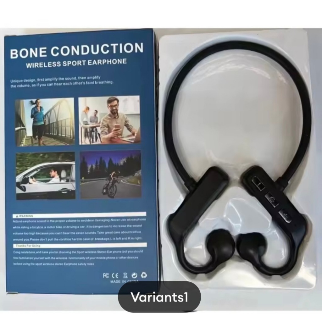 ของแท้100% หูฟังบลูทูธหูฟัง Bone conduction Air conduction หูฟังแขวนชุดหูฟังเพลง