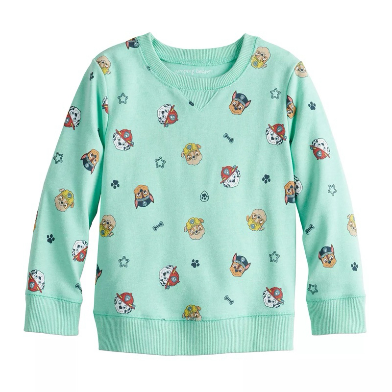 Paw patrol เสื้อแขนยาวหมาพราวสีเขียว *2/3/4y