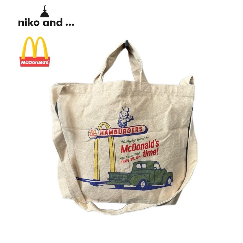 Niko and… x Mcdonald’s กระเป๋าสะพายข้าง