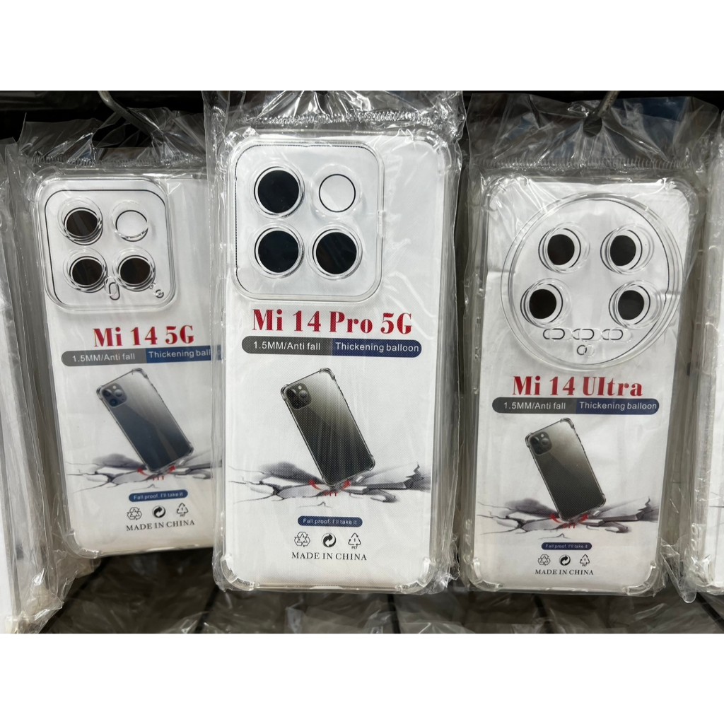เคสใสXiaomi เคสใส🔥เคสใสกันกระแทกคลุมกล้อง ใช้สำหรับ Xiaomi Mi14 5G/Xiaomi Mi 14Pro 5G/Xiaomi Mi 14 U
