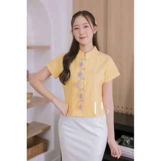 เสื้อผ้าฝ้ายเนื้อนุ่ม รุ่นพวงมาลา