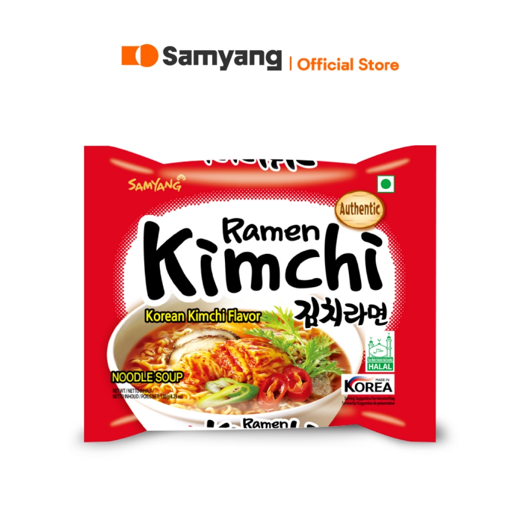 Samyang Kimchi Ramen | ซัมยัง กิมจิ ราเมง (120g.)