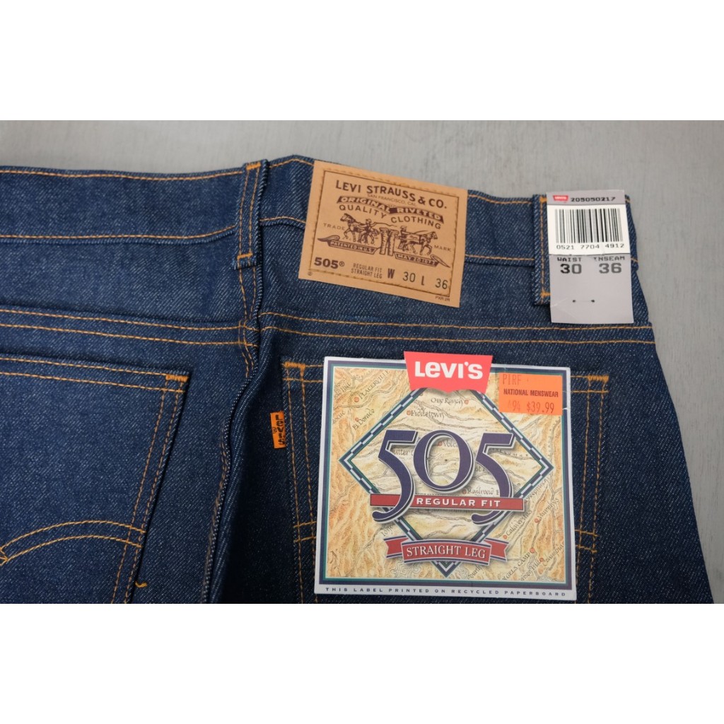 กางเกงยีนส์Dead Stock Levi's 505