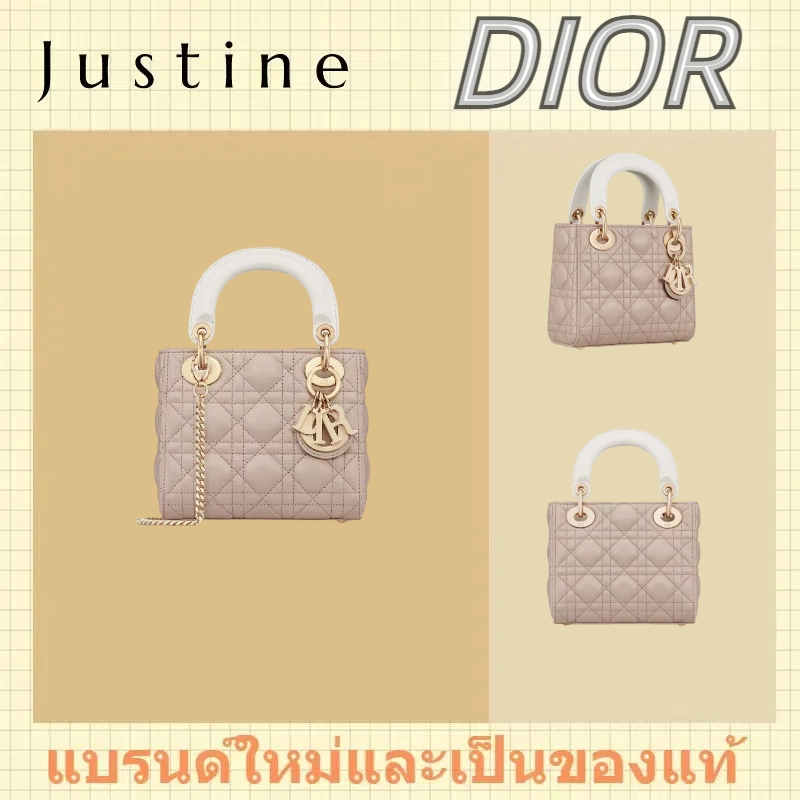 Dior Mini Lady กระเป๋าถือ Dior ยี่ห้อใหม่แท้