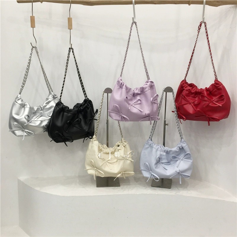 pink girl123 กระเป๋าผู้หญิงสะพายข้างได้หนังนิ่ม น่ารักมาก-EP9018 มีสีสีให้ลูกค้าเลือกได้