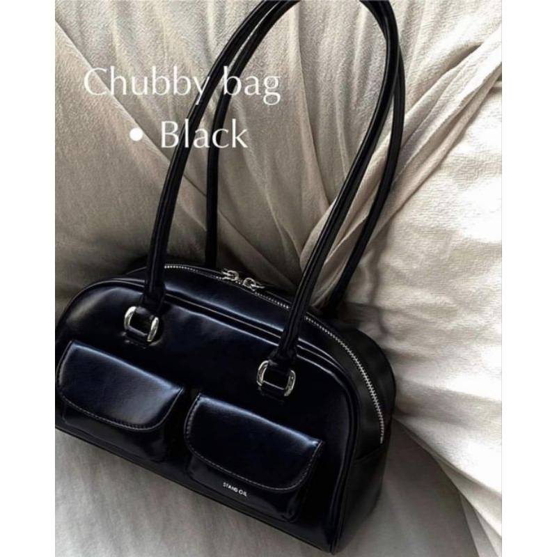 (สินค้าพร้อมส่ง!!!!!) Stand Oil Chubby bag แท้100% 🇰🇷 (ส่งแมสได้คะ🛵)