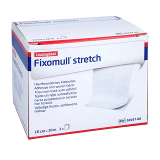 Lot.ใหม่ล่าสุด👍ของแท้ ถูกที่สุด! ⭐️FIXOMULL STRETCH ขนาด 10cm.x10 M แผ่นปิดแผลเอนกประสงค์(4นิ้ว)