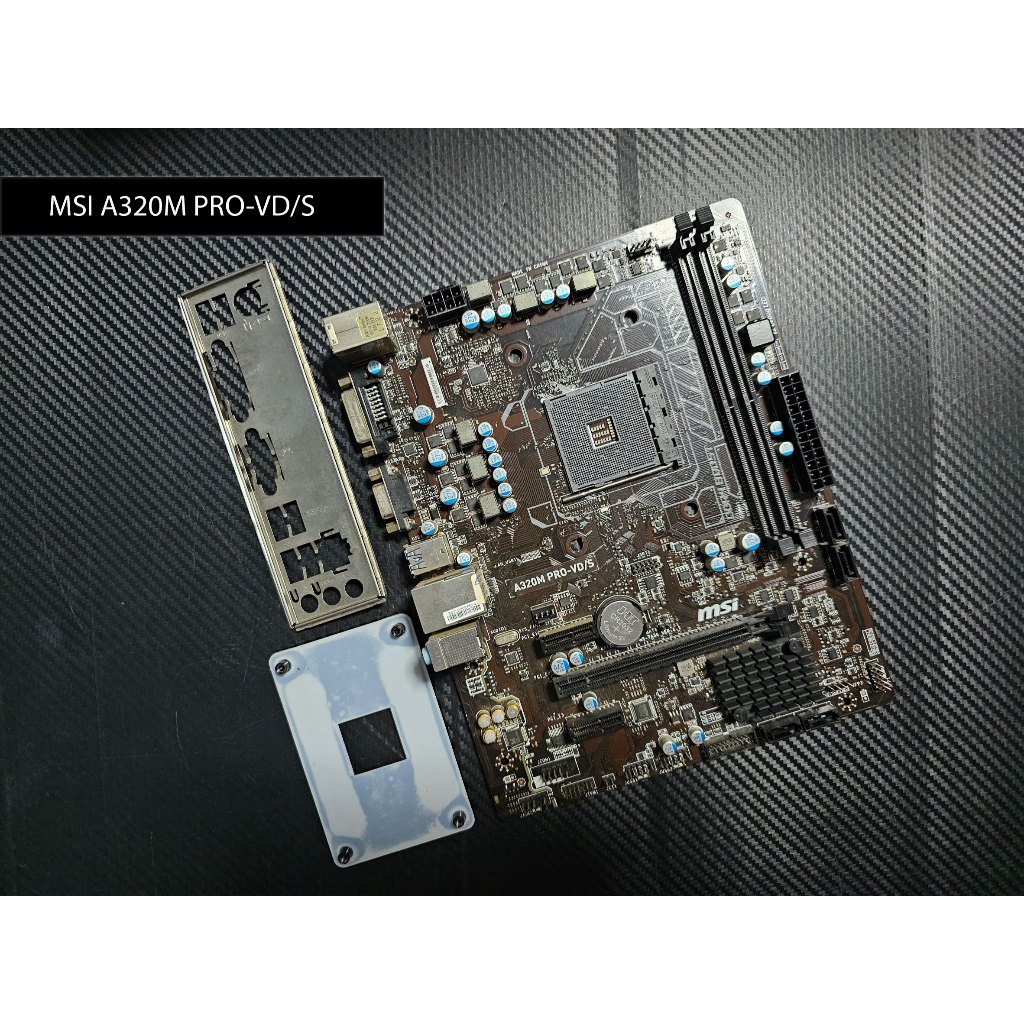 MAINBOARD (เมนบอร์ด) AM4 MSI A320M PRO-VD/S V2 (มือสอง)