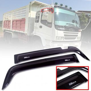 กันสาด แบบเว้า อีซูซุ เดก้า ISUZU DECA 270 ปี 1997 - 2002 สี…