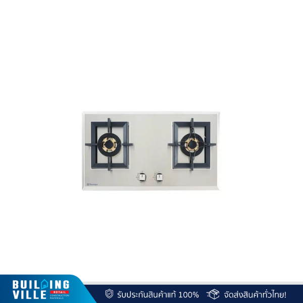 Tecnogas เตาแก๊สฝัง 2 หัว รุ่น HC762TTS-LJ ขนาด 76 ซม.