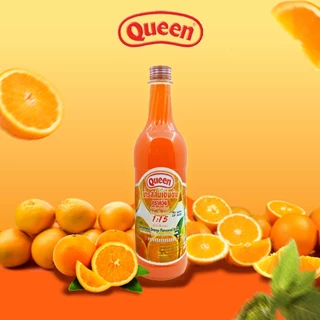 Queenน้ำรสส้มเข้มข้น ตราควีน 730 มล.