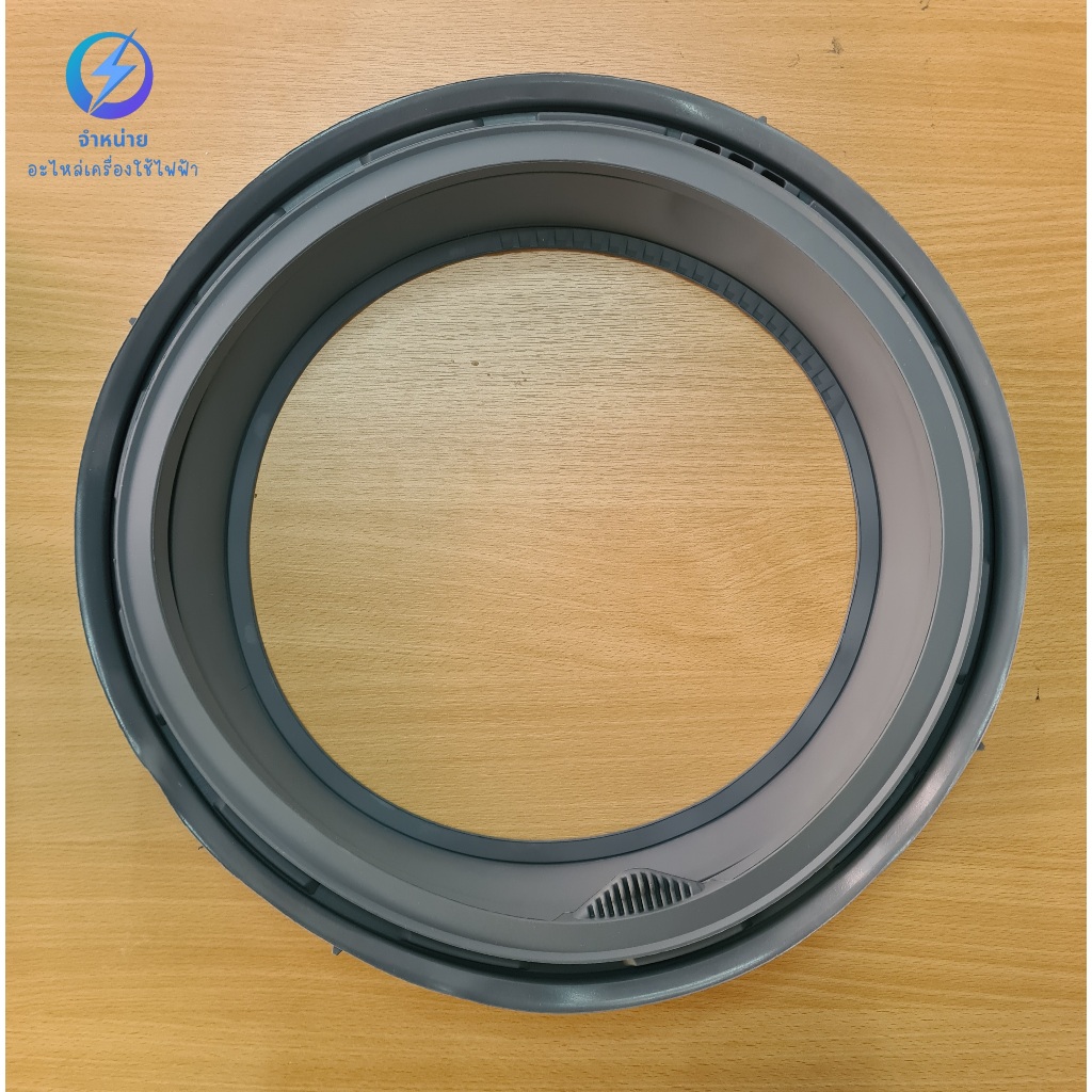 ขอบยางประตูเครื่องซักผ้าฝาหน้า HITACHI DOOR HOOD-RUBBER ASSY รุ่น BD-90YFVE พาท 2466300329 อะไหล่แท้