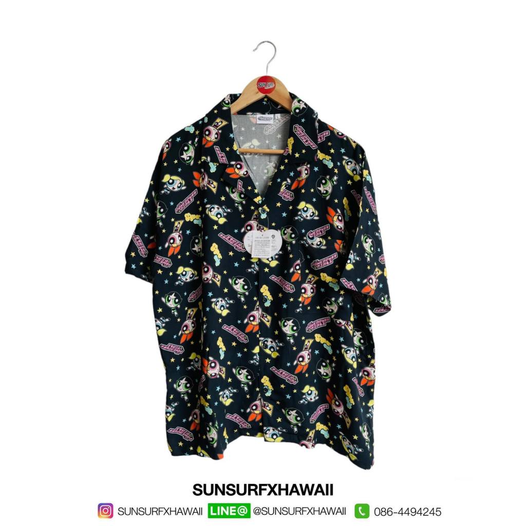 POWERPUFF GIRL HAWAIIAN SHIRT 🩷🩵💚