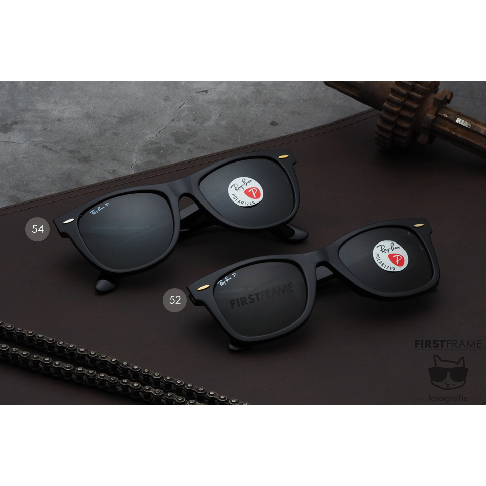 แว่นกันแดด RB2140F 901/58 ORIGINAL WAYFARER Polarized Green