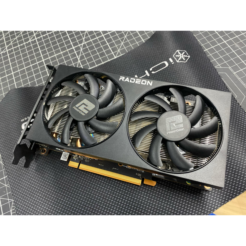 POWER COLOR FIGHTER AMD RADEON RX 6600 8GB GDDR6 มือสอง