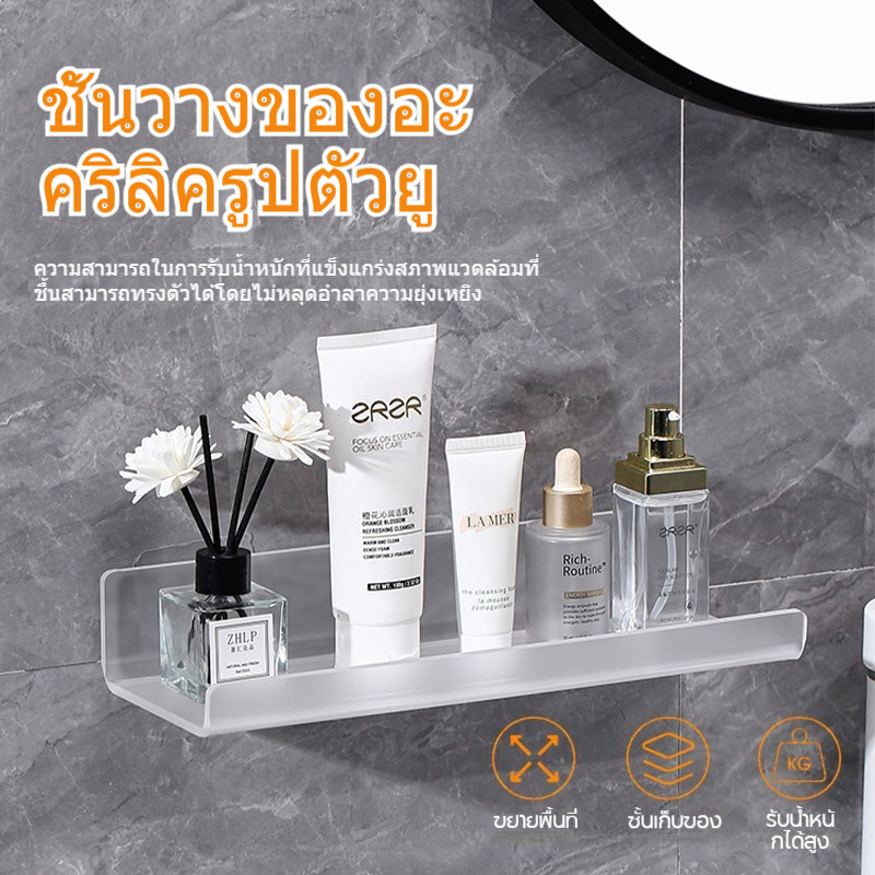 ชั้นวางของติดผนัง ชั้นวางของ ขาตั้งกล้องวงจรปิด ที่วางกล้องวงจรปิด แท่นโชว์สินค้า ชั้นวางลำโพง อะคริลิคใส ชั้นวาง