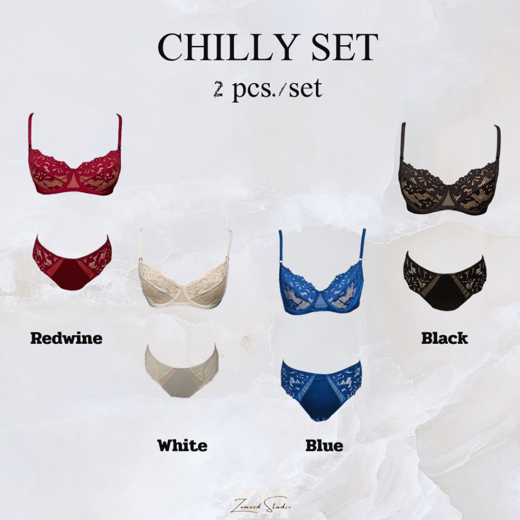 Nattha.Studio / Chilly set เฉพาะเสื้อในและกางเกงในเท่านั้น