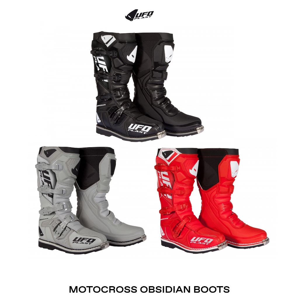 บูทวิบาก UFO OffRoad Boots “Obsidian”