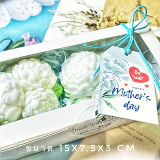 สบู่ดอกมะลิ ขนาด 130 กรัม (แพค 65gx2pcs.) กลิ่นมะลิสด