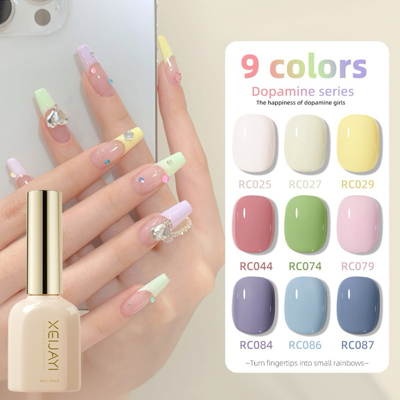 สีเจลโทนพาทเทล สีสวย เพิ่มความละมุนให้กับหน้าเล็บ ขนาด 15 ml.