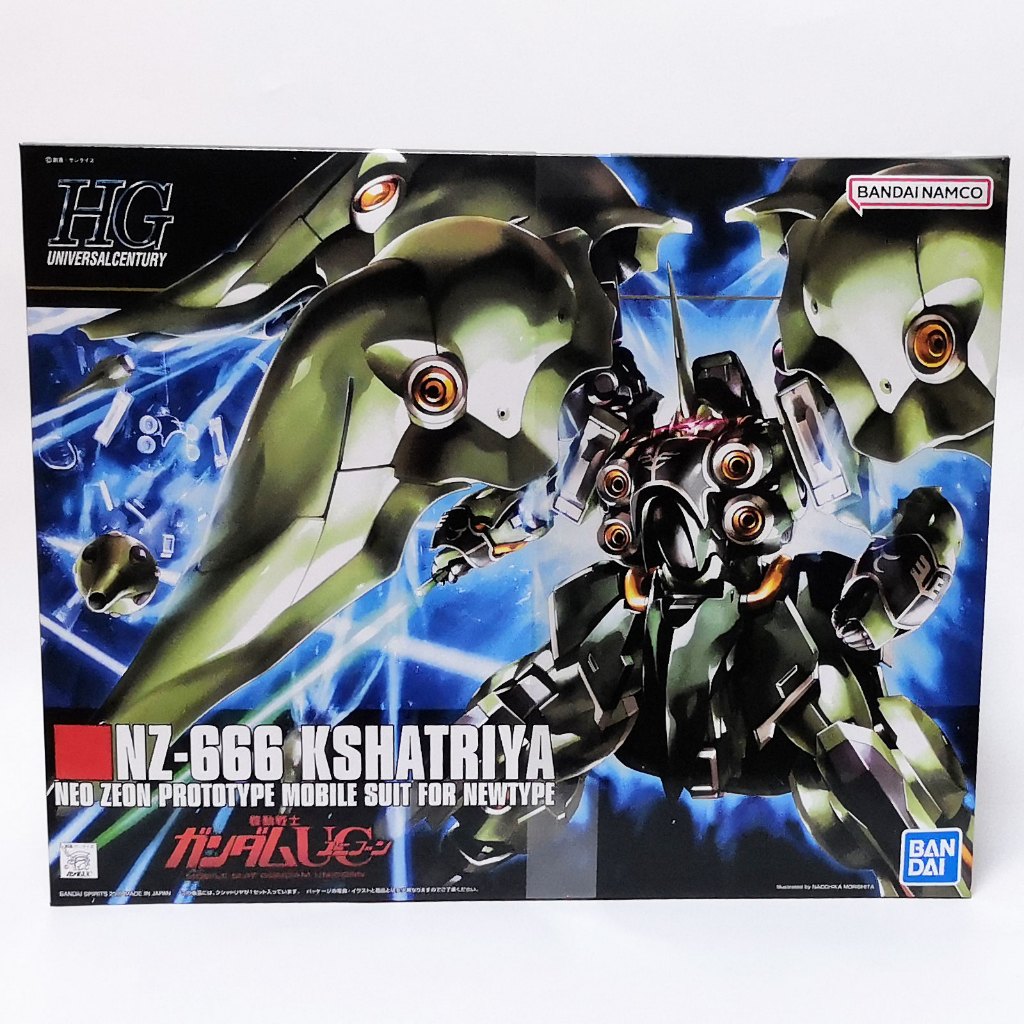 **ของแท้ พร้อมส่ง** Bandai HGUC 1/144 NZ-666 Kshatriya