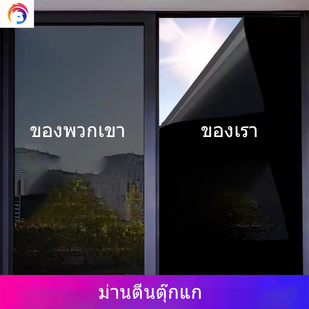 ม่านกันแสง ผ้าม่านกันแสง ผ้าม่าน UV 100% ผ้าม่านตีนตุ๊กแก ติดตั้งง่าย ผ้าม่านกั้นห้อง