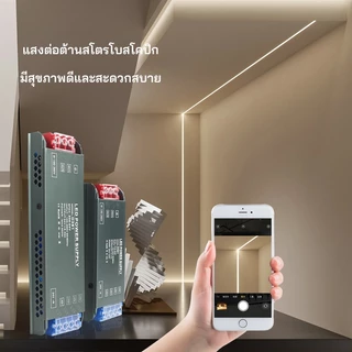 LED แหล่งจ่ายไฟ บางมาก หม้อแปลงไฟเชิงเส้น 220V ถึงDC 12V แถบไฟแบบบางเฉียบสลับแหล่งจ่ายไฟ