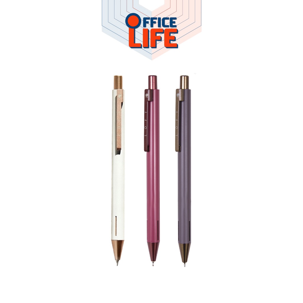 Quantum (ควอนตัม) ปากกา ปากกาลูกลื่น รุ่น Loft ขนาดหัว 0.5 มม. หมึกน้ำเงิน ( 1 ด้าม )