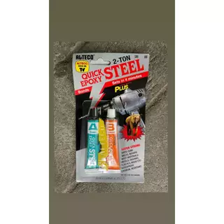 [ของแท้ ‼️] ALTECO กาวปะเหล็กแห้งเร็ว สารพัดประโยชน์ หลอดคู่ 2 ตัน ALTECO สูตรแห้งเร็ว4นาที ใช้งานซ่อมที่ต้องการความเร็ว