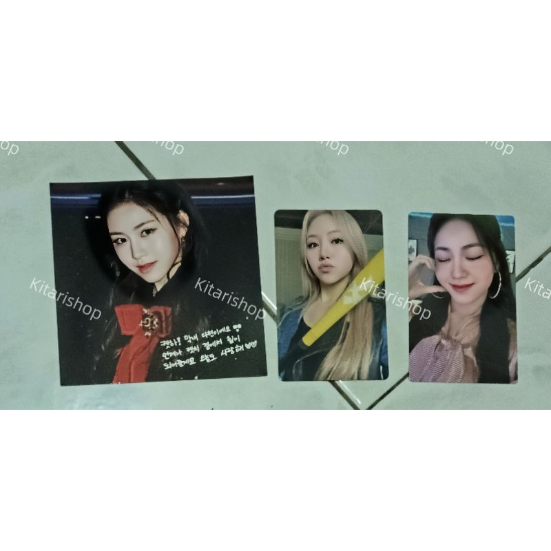 พร้อมส่ง การ์ดแท้จากอัลบั้ม (มีตำนิและไม่มี) ดาฮยอน Dahyun Rocket punch