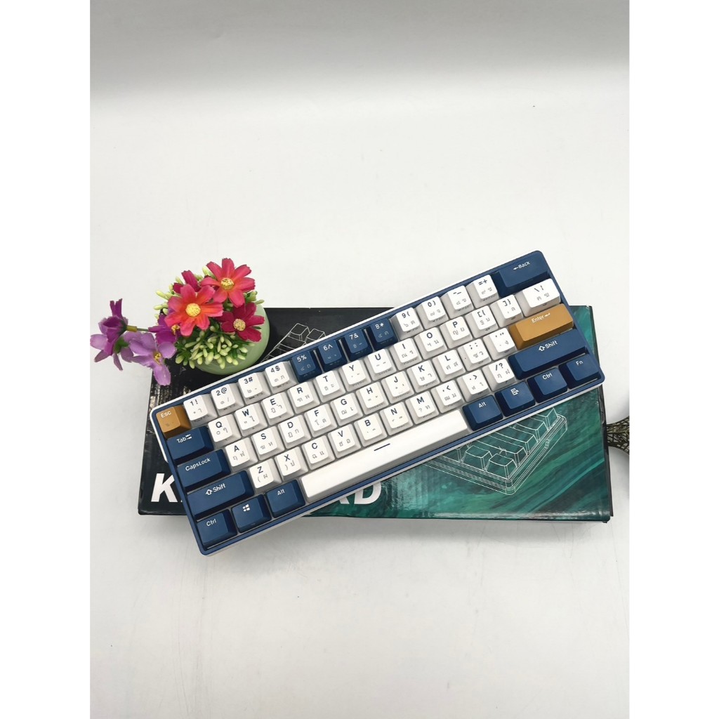 คีย์บอร์ด Royal Kludge RK61 Plus Wireless Mechanical Keyboard (EN/TH)