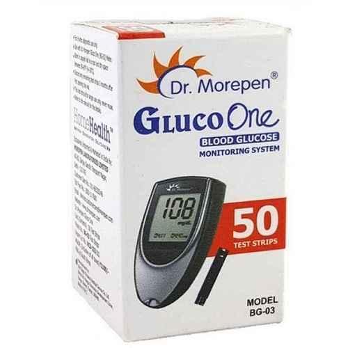 ACE+MED GLUCO ONE BG-03 แผ่นตรวจน้ำตาลในเลือด 50ชิ้น/กล่อง