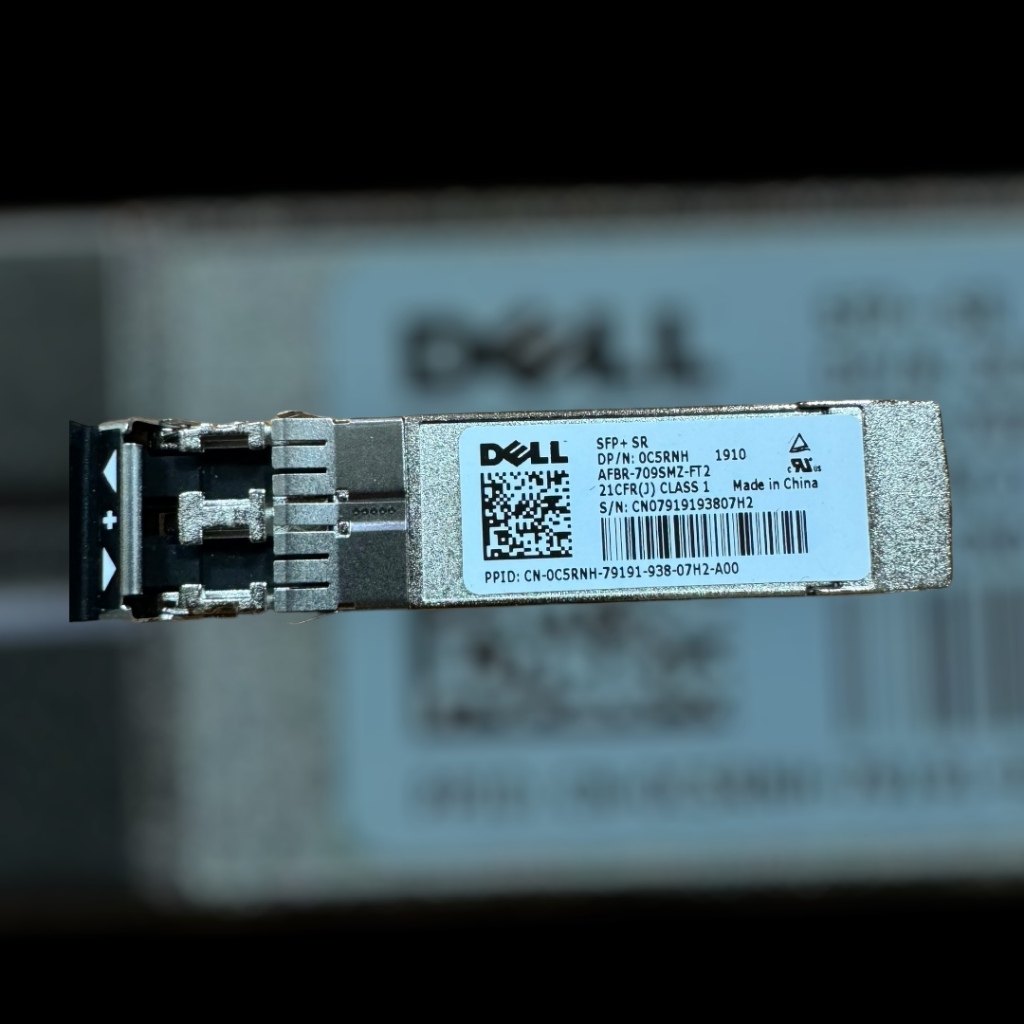 Dell C5RNH SFP+, SR, Optical Transceiver, Intel, 10Gb-1Gb