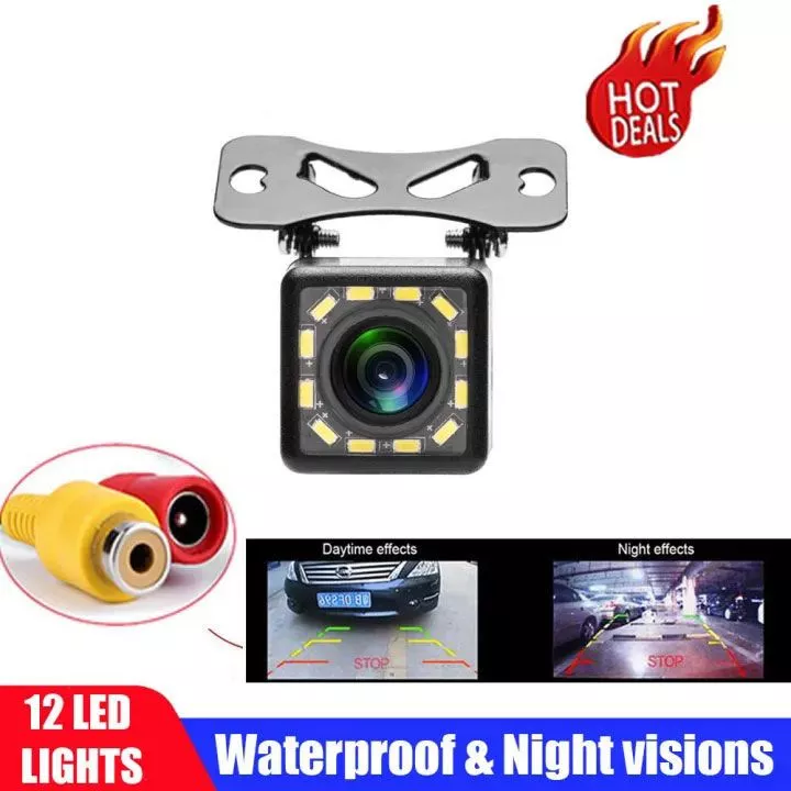 กล้องมองหลังรถยนต์ 12 LED HD 170 องศา thumbnail 6