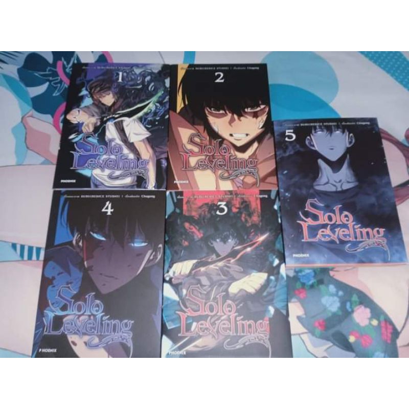 solo leveling1&5สีทั้งเล่ม