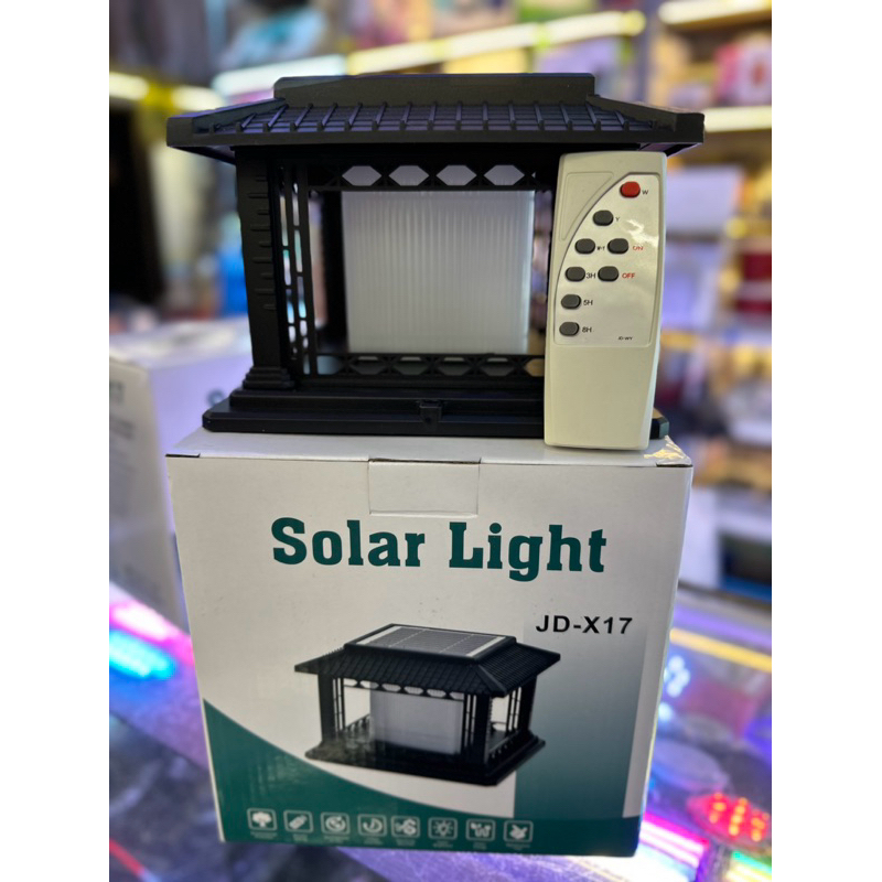 ไฟหัวเสา Solar Light JD-X17