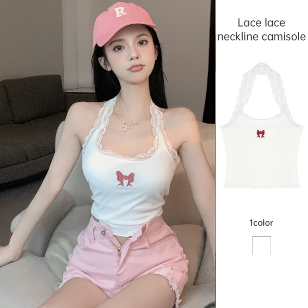 พร้อมส่ง เสื้อและเสื้อกั๊ก S-L เป็นที่นิยมสุดๆ เพราะมีสายเอี๊ยมแบบบาง LIVE