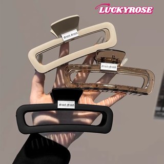 กิ๊บติดผม ขนาดใหญ่ พิมพ์ลายตัวอักษรฉลาม กิ๊บติดผม ระดับไฮเอน…